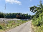 CSX 828 & 313